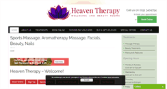Desktop Screenshot of heaventherapy.co.uk